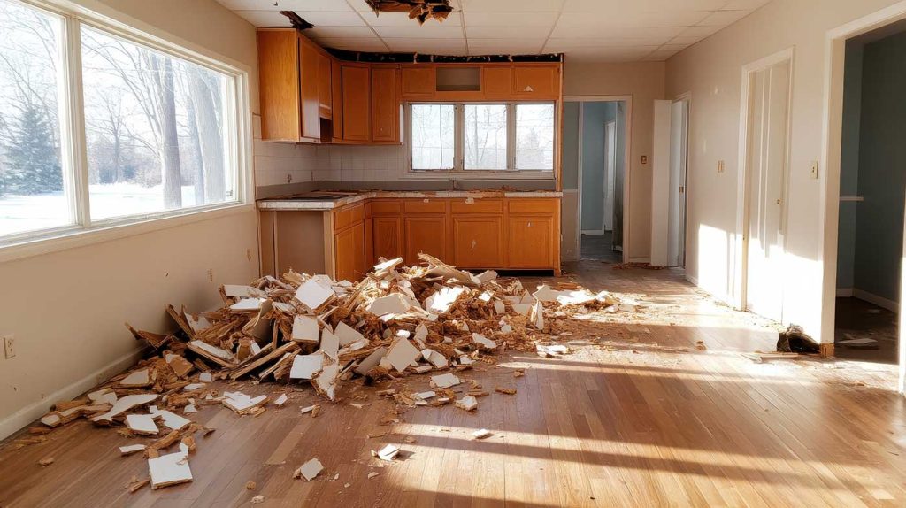 kitchen demolition